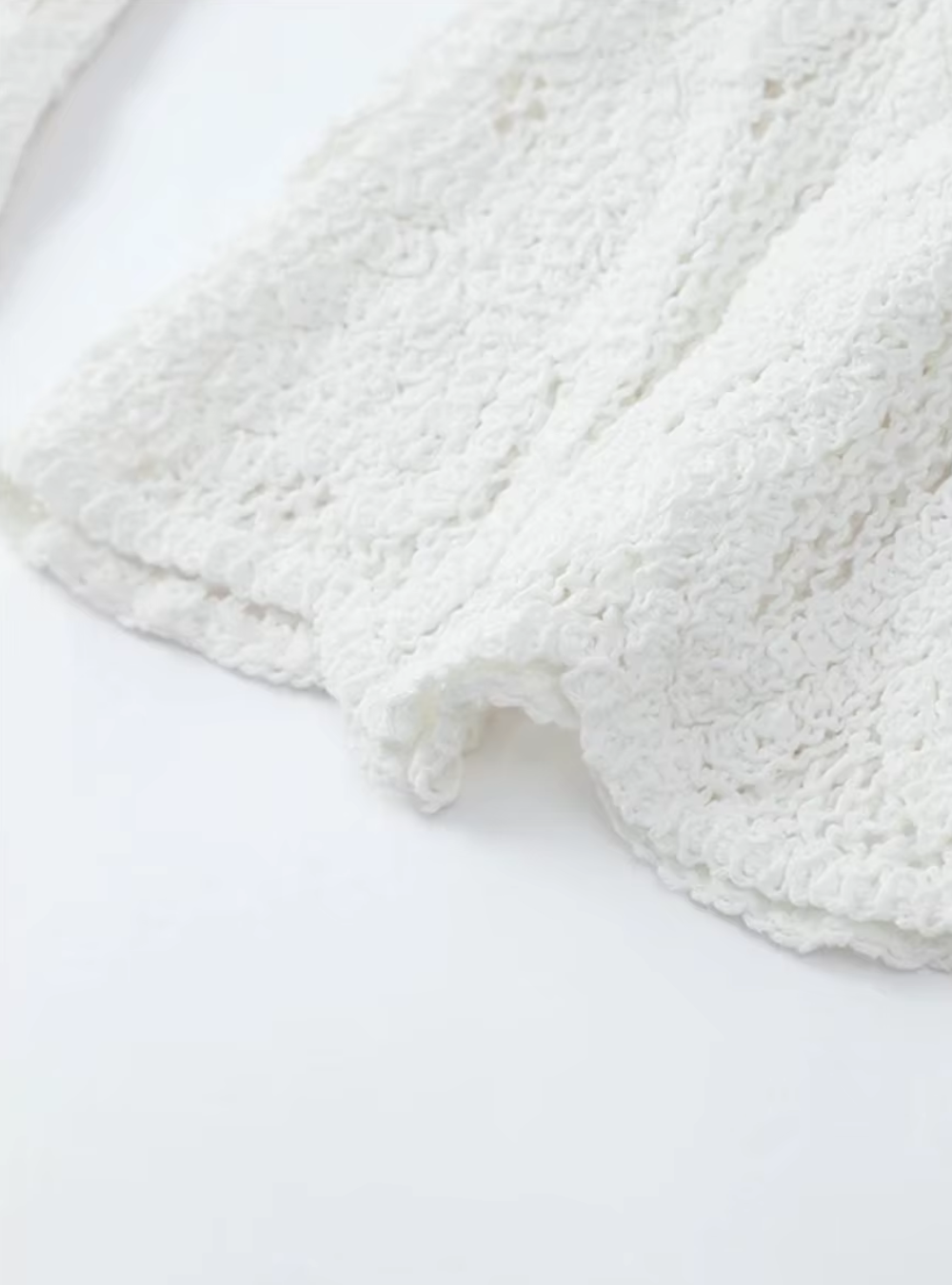 Boho Crochet 2-Teiliges Set