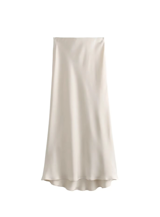 Satin A-Line Rock