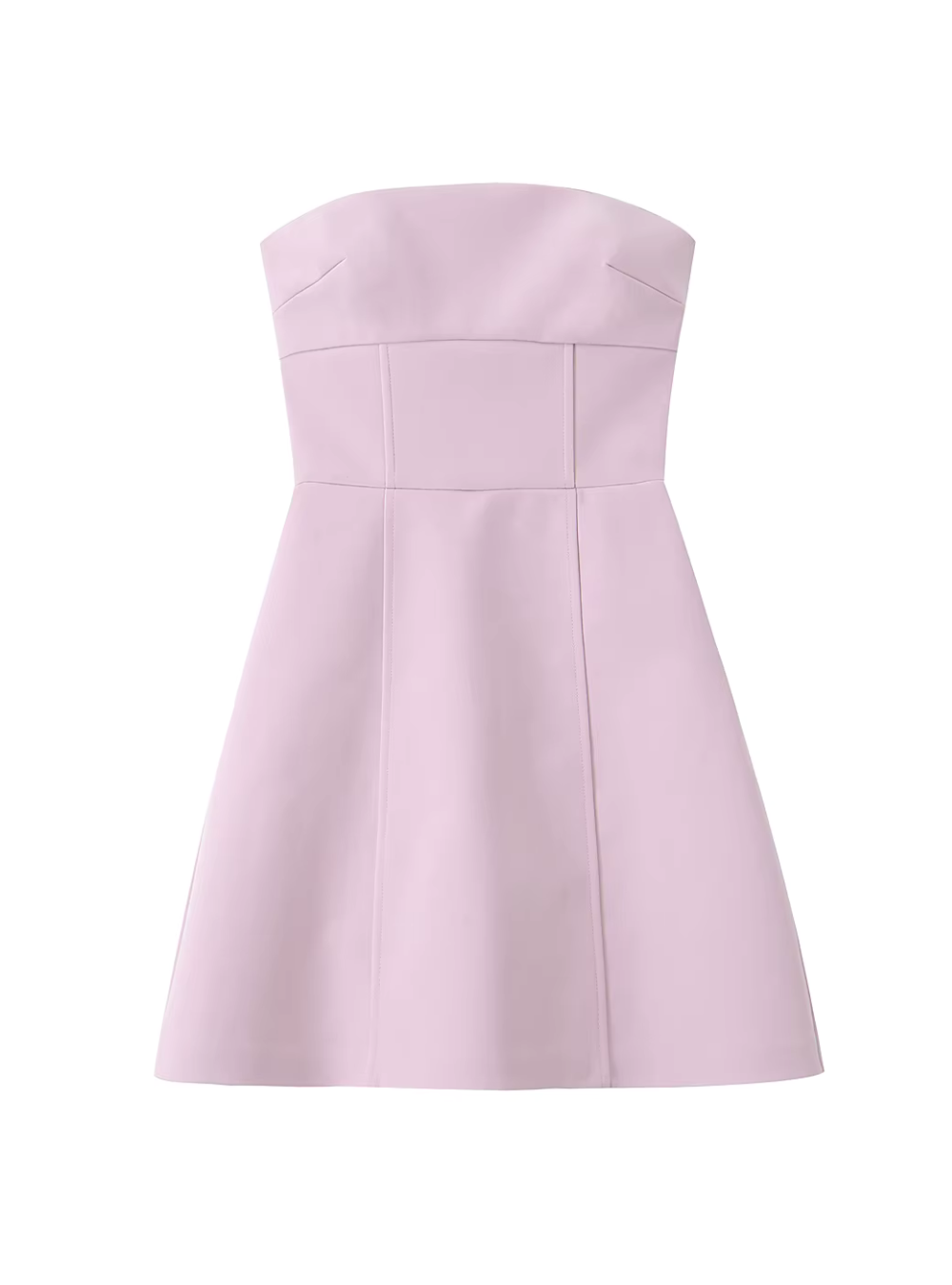 Blush Bow Mini Kleid