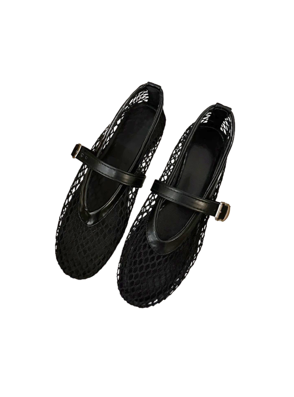 Mesh ballerinas