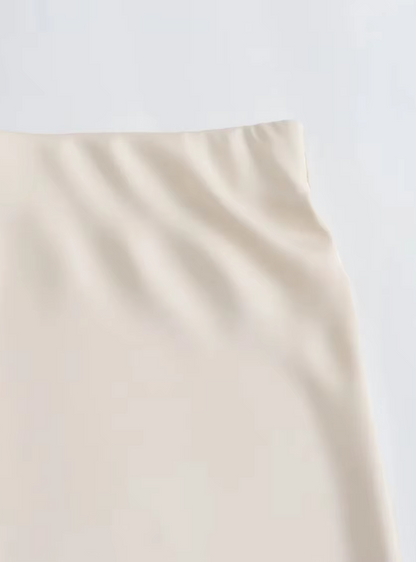 Satin A-Line Rock