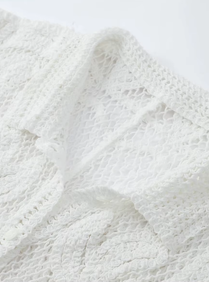 Boho Crochet 2-Teiliges Set