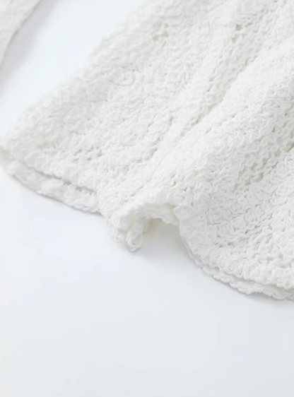 Boho Crochet 2-Teiliges Set