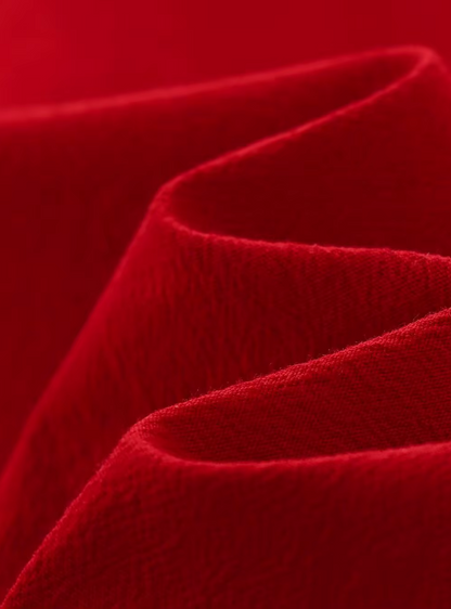 Ärmelloses A-Linien-Kleid mit Plissee-Details