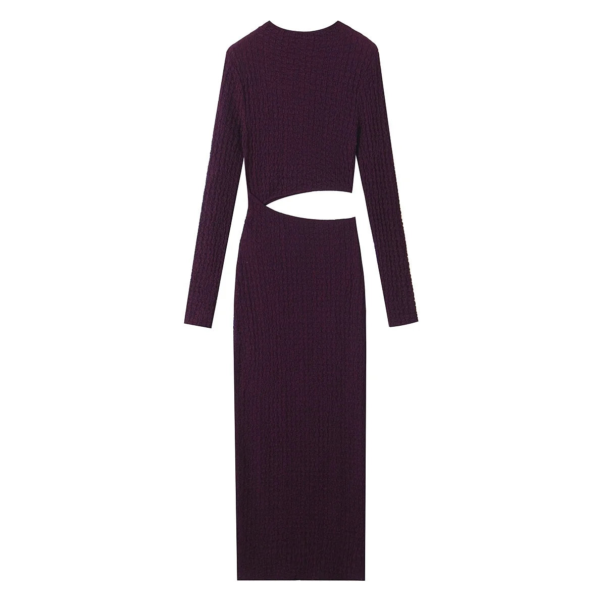 Cut-out Midi Dress
