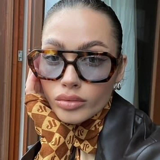 Leopard Luxe Sonnenbrille