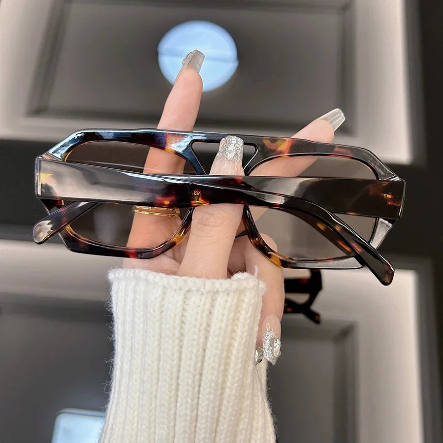 Leopard Luxe Sonnenbrille