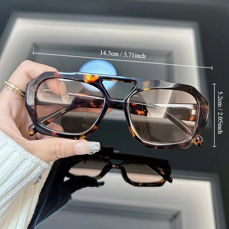Leopard Luxe Sonnenbrille