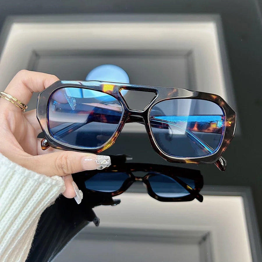 Leopard Luxe Sonnenbrille