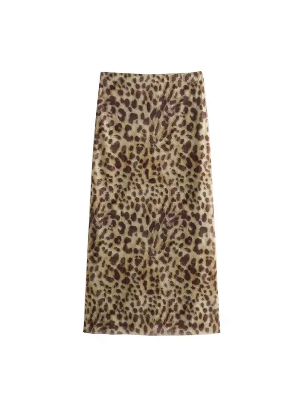 Zweiteiler mit Leopardenmuster Rock