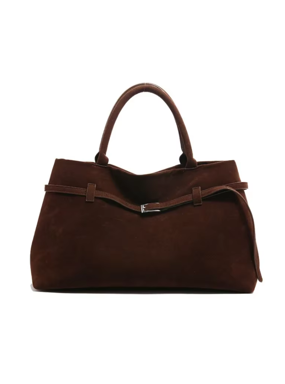 Faux Velours Shopper