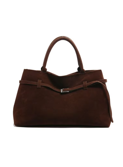 Faux Velours Shopper